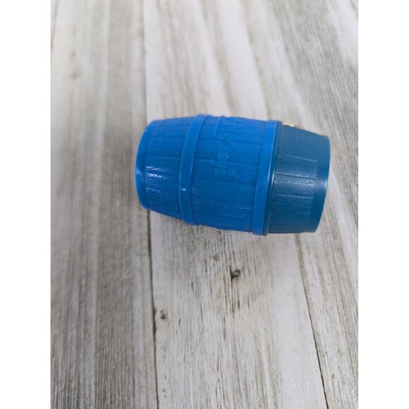 Barrel Of Monkeys Keychain Toy With 12 Red Monkeys By Hasbro Basic Fun Blue Plas - Picture 3 of 9